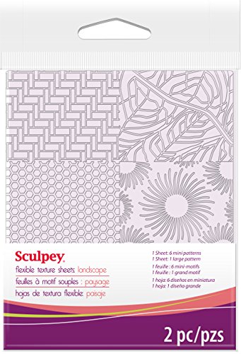 Product Cover Polyform ASTM007 Sculpey Texture Sheet, Landscape