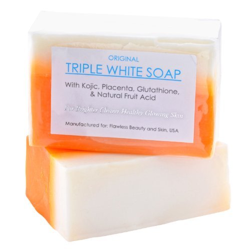 Product Cover Kojic Acid, Placenta, & Glutathione Triple White Soap Appx. 150gms (1 Soap)