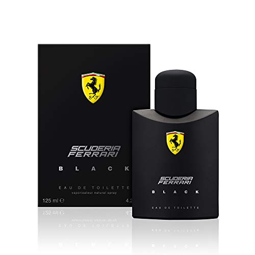 Product Cover Ferrari Scuderia Black Eau De Toilette Spray For Men, 4.2 Ounce