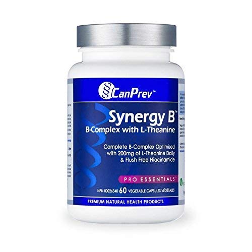 Product Cover CanPrev Synergy B-Complex with L-Theanine Vegi Capsules, 60 Count