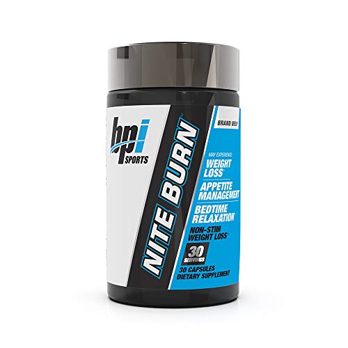 Product Cover BPI Sports Nite burn - Fat Burner - Sleeping pill - Keto-Friendly - Weight Loss, Burn Fat, Relaxation, Boost Metabolism - 30 servings - 640mg