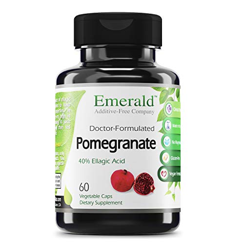 Product Cover Pomegranate - Supports Heart Health, Promotes Good Cholesterol & Artery Health, Potent Antioxidant, Immune System Support - Emerald Labs (Fruitrients) - 60 Vegetable Capsules