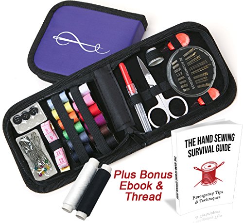 Product Cover Craftlab Best Mini Sewing Kit with Sewing Survival Ebook, 78 Emergency Accessories For Home, Travel, Emergency