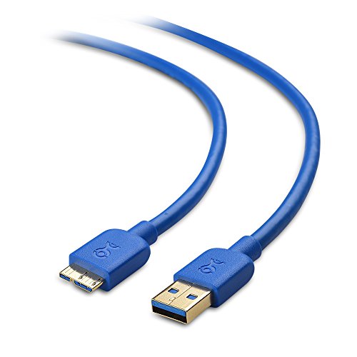 Product Cover Cable Matters Micro USB 3.0 Cable (USB to USB Micro B Cable) in Blue 15 Feet