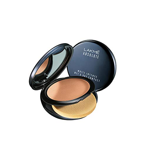 Product Cover Lakme Absolute White Intense Wet and Dry Compact, Golden Light, 9g