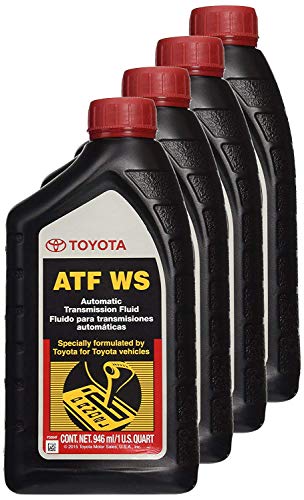Product Cover Toyota 00289-ATFWS  Lexus & Automatic Transmission Fluid WS ATF World Standard, Pack of 4