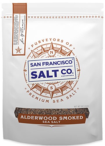 Product Cover Alderwood Smoked Sea Salt - 5 oz. Fine Grain by San Francisco Salt Company