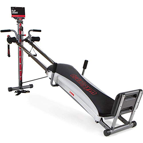Product Cover Total Gym 1400 Deluxe Home Fitness Exercise Machine Equipment with Workout DVD