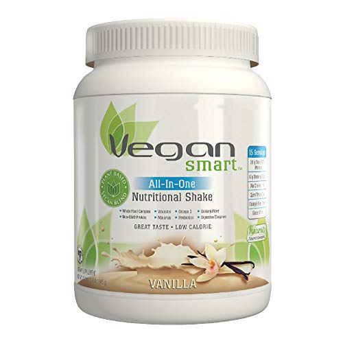 Product Cover Vegansmart Plant Based Vegan Protein Powder by Naturade, All-In-One Nutritional Shake - Vanilla 22.8 Ounce
