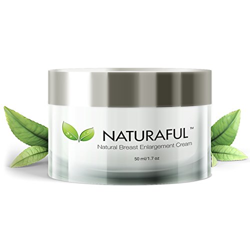 Product Cover NATURAFUL - (1 JAR) TOP RATED Breast Enhancement Cream - Natural Breast Enlargement, Firming and Lifting Cream | Trusted by Over 100,000 Users & Includes Handbook | $94 Value Bundle