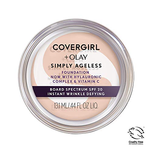 Product Cover Covergirl & Olay Simply Ageless Instant Wrinkle-Defying Foundation, Ivory