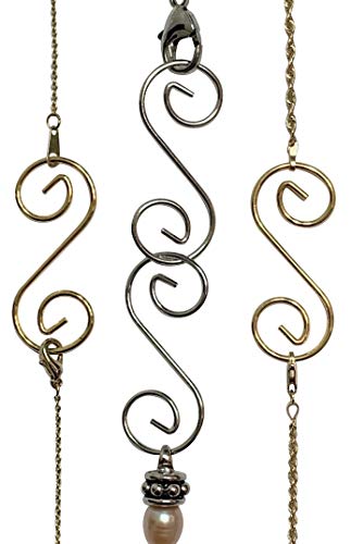 Product Cover Necklace Extender Shooks Jewelry Hooks Stainless Steel & 24K Gold Plated Jewelry Hooks