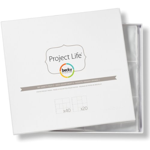 Product Cover Project Life by Becky Higgins Photo Pocket Pages - Big Variety Pack 2