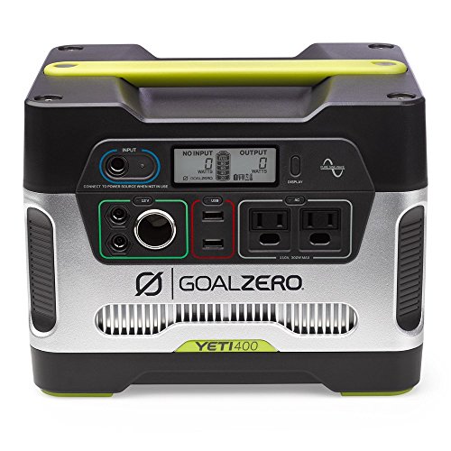 Product Cover Goal Zero Yeti 400 Portable Power Station, 400Wh Battery Powered Generator Alternative with 12V, AC and USB Outputs