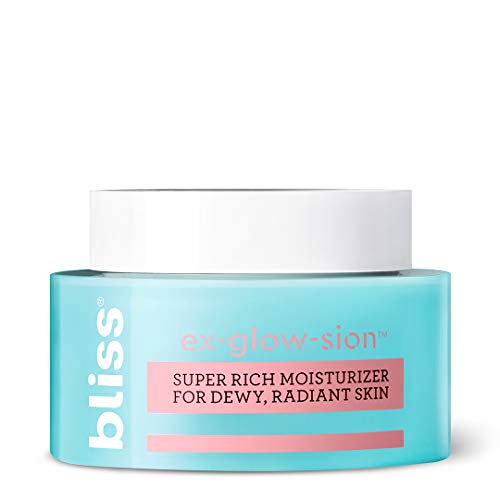 Product Cover Bliss Ex-glow-sion Super Rich Face Moisturizer | Straight-from-the Spa | For Dewy, Radiant Skin |  Paraben Free, Cruelty Free | 1.7 fl oz