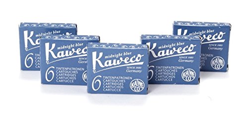 Product Cover Kaweco Fountain Pen 30 ink cartridges short blue/black