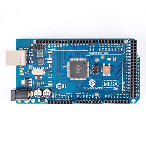 Product Cover SunFounder Mega 2560 R3 ATmega2560-16AU Board Compatible with Arduino