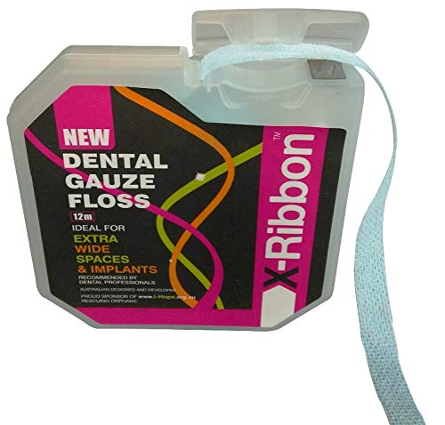 Product Cover Idontix X-Ribbon Dental Gauze Floss 12M Roll