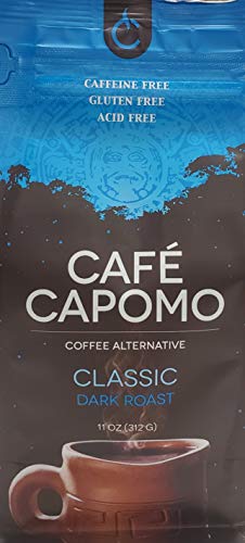 Product Cover Capomo Herbal Coffee Substitute - Acid, Caffeine And Gluten Free - Natural Dark Roast - Organic Maya Nut - 11 oz.'s - From Tattva's Herbs