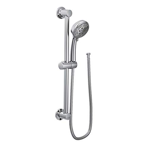 Product Cover Moen 3669EP Eco-Performance Handheld Showerhead with 69-Inch-Long Hose Featuring 30-Inch Slide Bar, Chrome