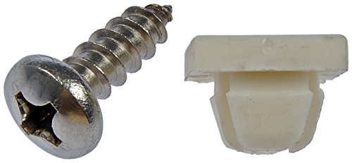 Product Cover Dorman 785-166 License Plate Fasteners - 14 x 3/4 In., Pack of 4