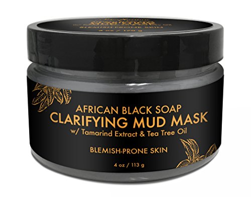 Product Cover SheaMoisture African Black Soap Problem Skin Facial Mask, 4 Ounce