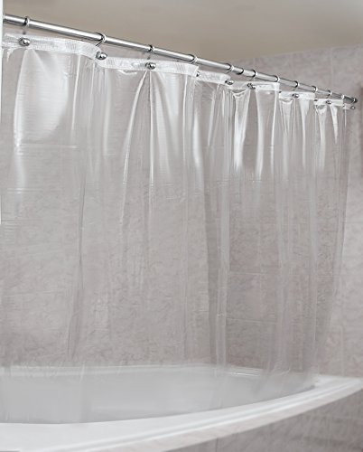 Product Cover EPICA Strongest Mildew Resistant Shower Curtain Liner on The Market-100% Anti-Bacterial 10 Gauge Heavy Duty Liner-Waterproof-72x72 Inches-Clear