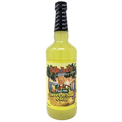 Product Cover Baja Bob's Sugar Free SWEET AND SOUR Mix - 32 oz - Cocktail Mixer