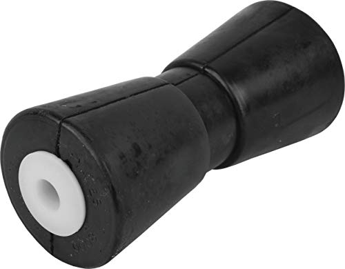 Product Cover attwood 11217-1 Heavy Duty Boat Trailer Roller, Rubber Shaft Keel, Black, 12-Inch x 5/8-Inch
