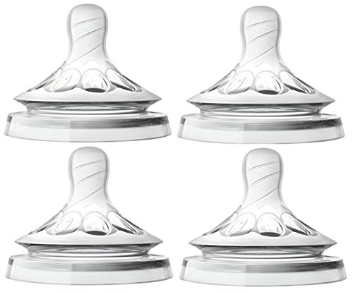 Product Cover Philips Avent Natural Nipple Newborn Flow - 4 Pack