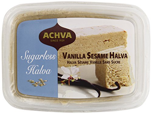 Product Cover Achva Sugarless Sesame Halva, Vanilla, 10.41 Ounce