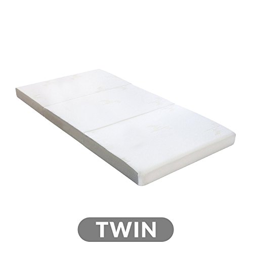 Product Cover Milliard Tri Folding Mattress with Washable Cover, Twin (75 inches x 38 inches x 4 inches)
