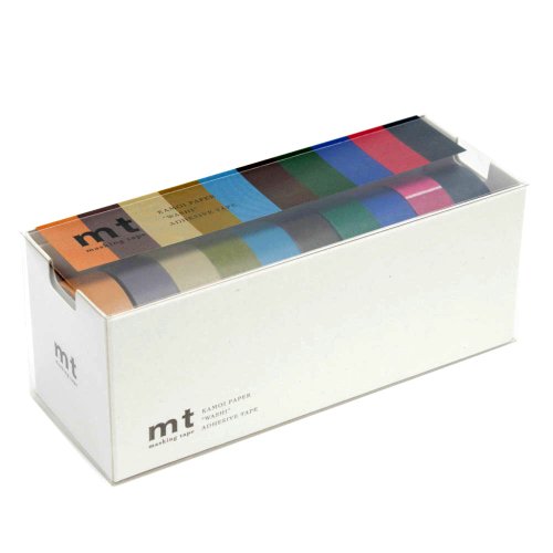 Product Cover MT Washi Masking Tapes Set of 10, Cool Colors (MT10P004)