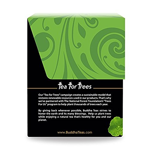 Product Cover Organic Gotu Kola Tea - Kosher, Caffeine-Free, GMO-Free - 18 Bleach-Free Tea Bags