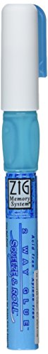 Product Cover EK Tools Zig Memory System 2-Way Squeeze and Roll Glue Pen, New Package