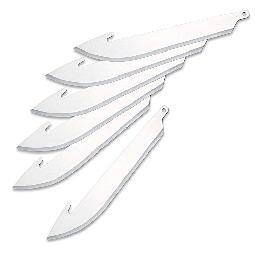Product Cover Outdoor Edge Razor Series Replacement Blades -- 6 Blade Pack (3.5 - Inch)