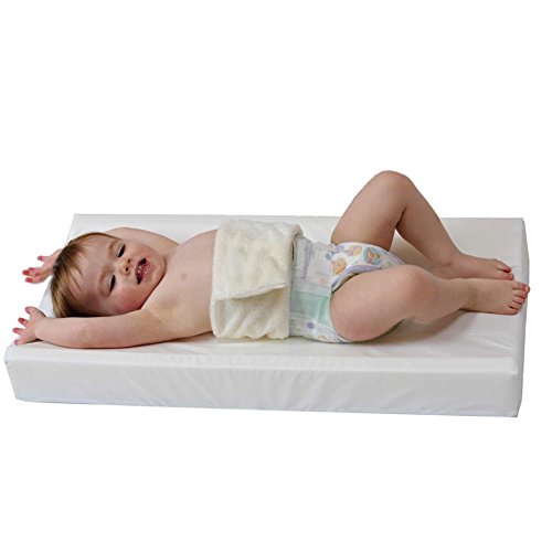 Product Cover PooPoose Wiggle Free Diaper Changing Pad/ Changing Table Pad, White, 16