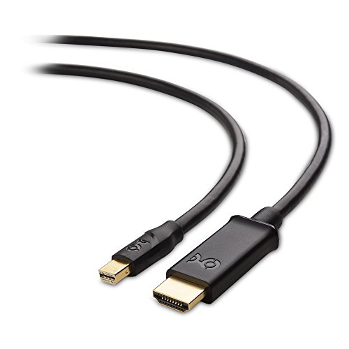 Product Cover Cable Matters Mini DisplayPort to HDTV Cable in Black 25 Feet - Thunderbolt and Thunderbolt 2 Port Compatible
