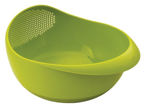 Product Cover Joseph Joseph 40063 Prep & Serve Multi-Function Bowl with Integrated Colander, Large, Green