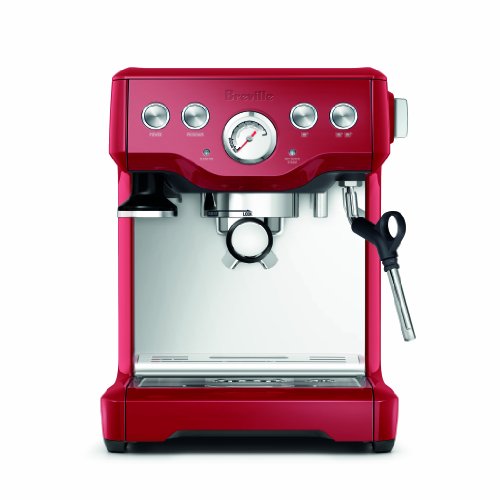 Product Cover Breville BES840CBXL The Infuser Espresso Machine, Cranberry Red, 1