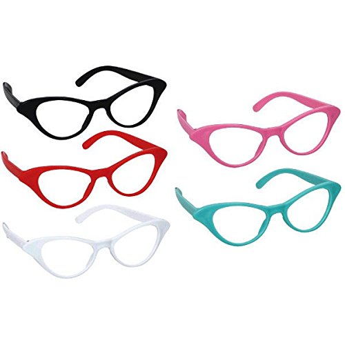 Product Cover 50's Cat Style Party Glasses, 10 Ct.