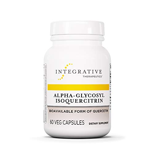 Product Cover Integrative Therapeutics - Alpha-Glycosyl Isoquercitrin - Bioavailable Form of Quercetin - 60 Capsules