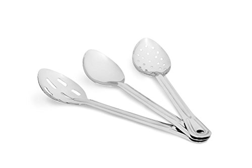 Product Cover Artisan Stainless Steel 3-Piece Serving Spoon Set, 13-Inch