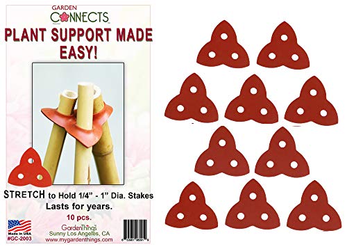 Product Cover Easy Plant Support Stretch 3-Hole Conncters, 12-Pack