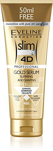 Product Cover Eveline Cosmetics Slim Extreme 4D Firming Gold Cellulite Serum, 8.8 Ounce