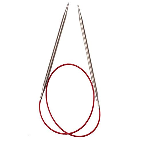 Product Cover ChiaoGoo Red Lace Circular 40 inch (102cm) Stainless Steel Knitting Needle Size US 2 (2.75mm) 7040-2