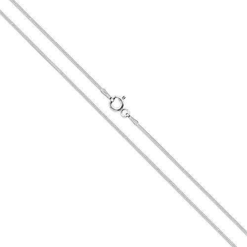 Product Cover Sterling Silver Magic Snake Chain .8mm Solid 925 Italy Brazilian Necklace 18
