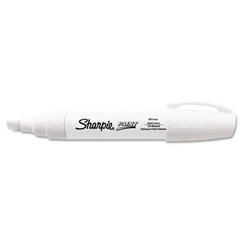 Product Cover Sharpie Oil-Based Paint Marker, Extra Fine Point, White, 1 Count - Great for Rock Painting