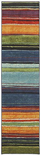Product Cover Mohawk Home New Wave Rainbow Printed Rug, 2'x8', Multicolor