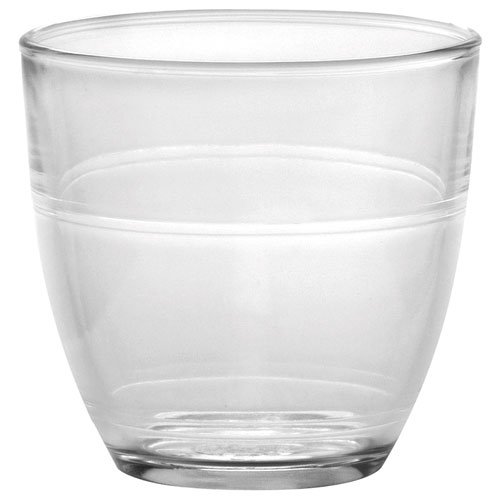 Product Cover Duralex 1015AB06/6 Made In France Gigogne Glass Tumbler Drinking Glasses, 3.13 ounce - Set of 6, Clear
